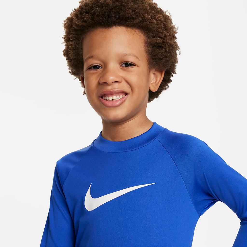 Nike Swim Little Kids&#039; (Boys&#039;) Long-Sleeve Hydroguard NESSE865-494
