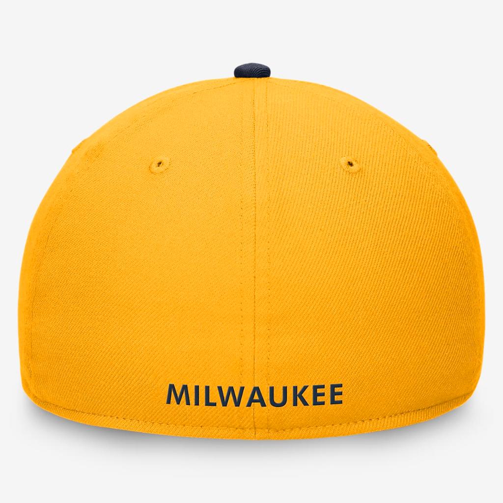 Milwaukee Brewers Classic99 Swoosh Men&#039;s Nike Dri-FIT MLB Hat NK2376IMZB-Y1X