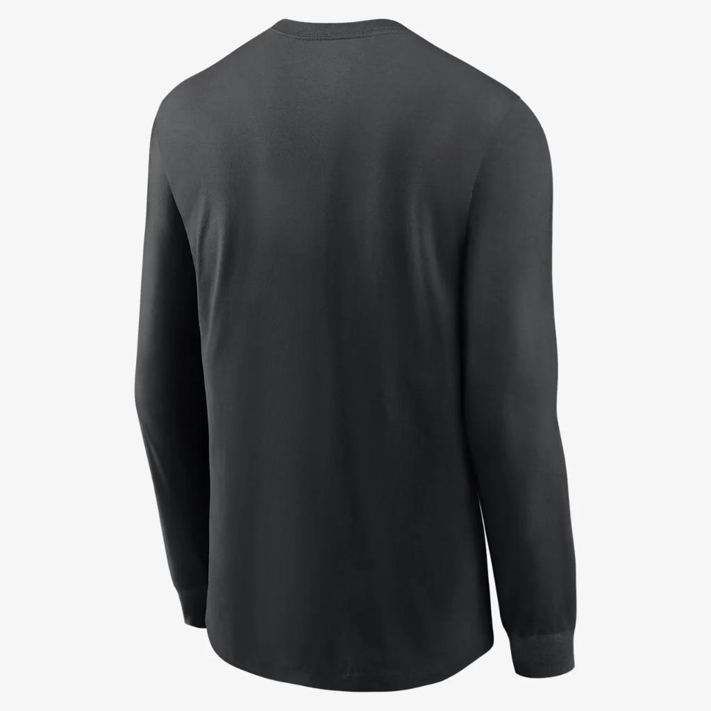 Nike RFLCTV Logo (NFL New Orleans Saints) Men’s Long-Sleeve T-Shirt NKAC00A7W-020