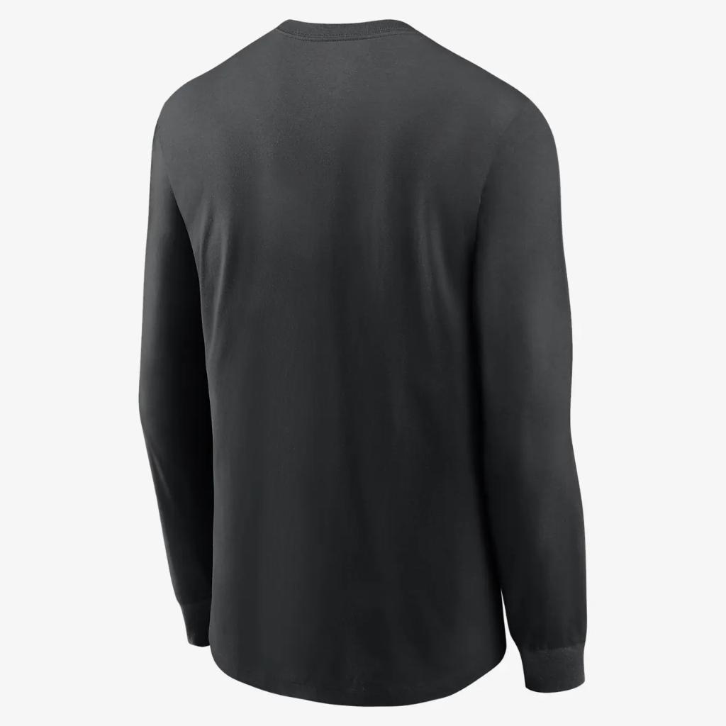 Nike Primary Logo (NFL Las Vegas Raiders) Men’s Long-Sleeve T-Shirt NKAC00A8D-CLH