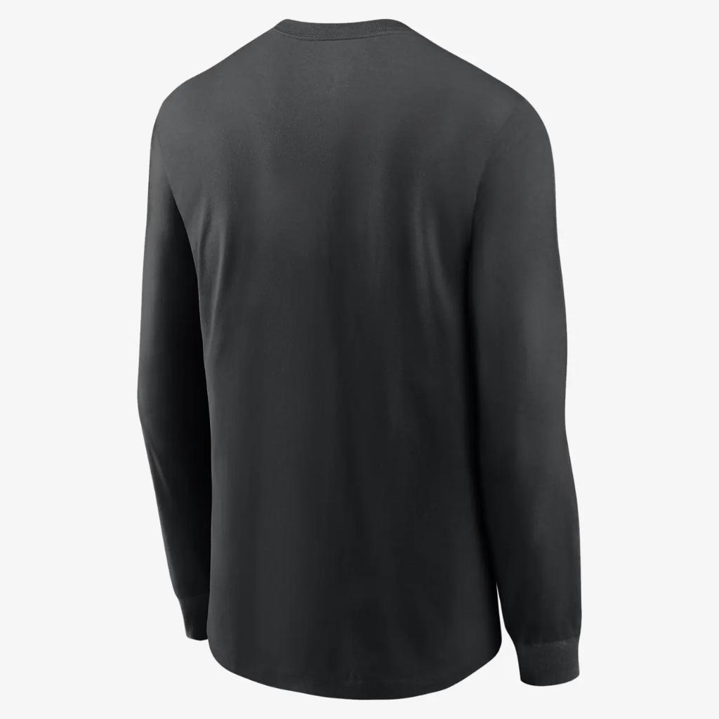Nike Team Slogan (NFL Baltimore Ravens) Men&#039;s Long-Sleeve T-Shirt NKAC00A8G-0YK