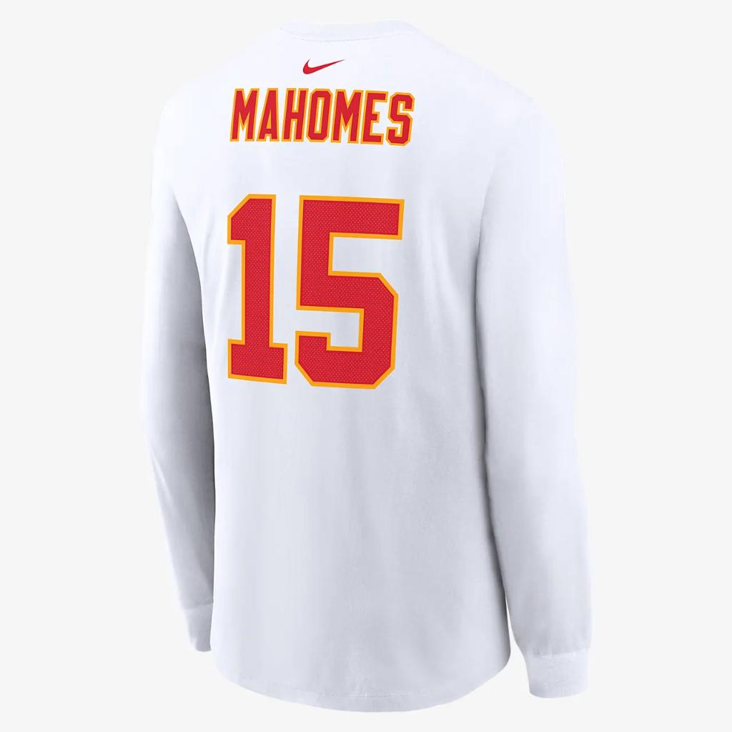 NFL Kansas City Chiefs Super Bowl LVII (Patrick Mahomes) Men&#039;s Long-Sleeve T-Shirt NKAC10AF7G-531