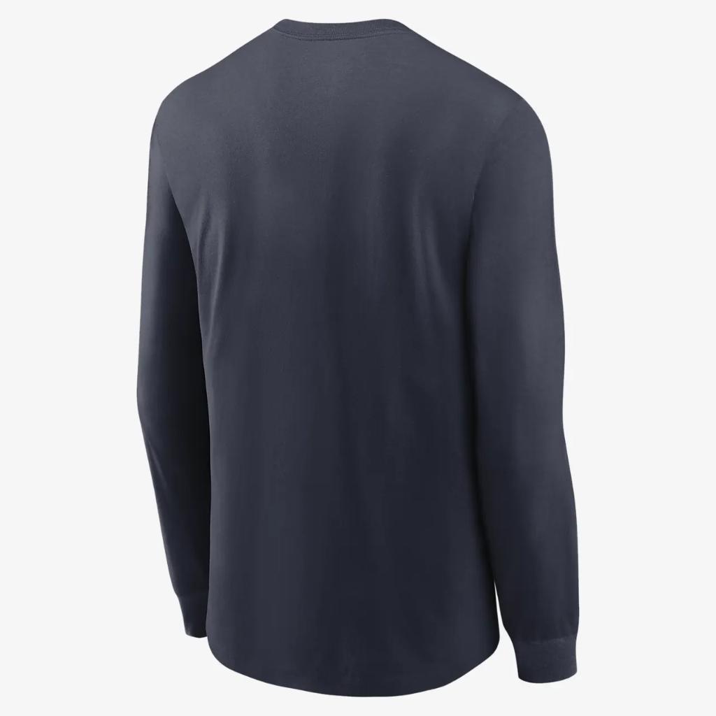 Nike Team Slogan (NFL Chicago Bears) Men&#039;s Long-Sleeve T-Shirt NKAC41L7Q-0YK