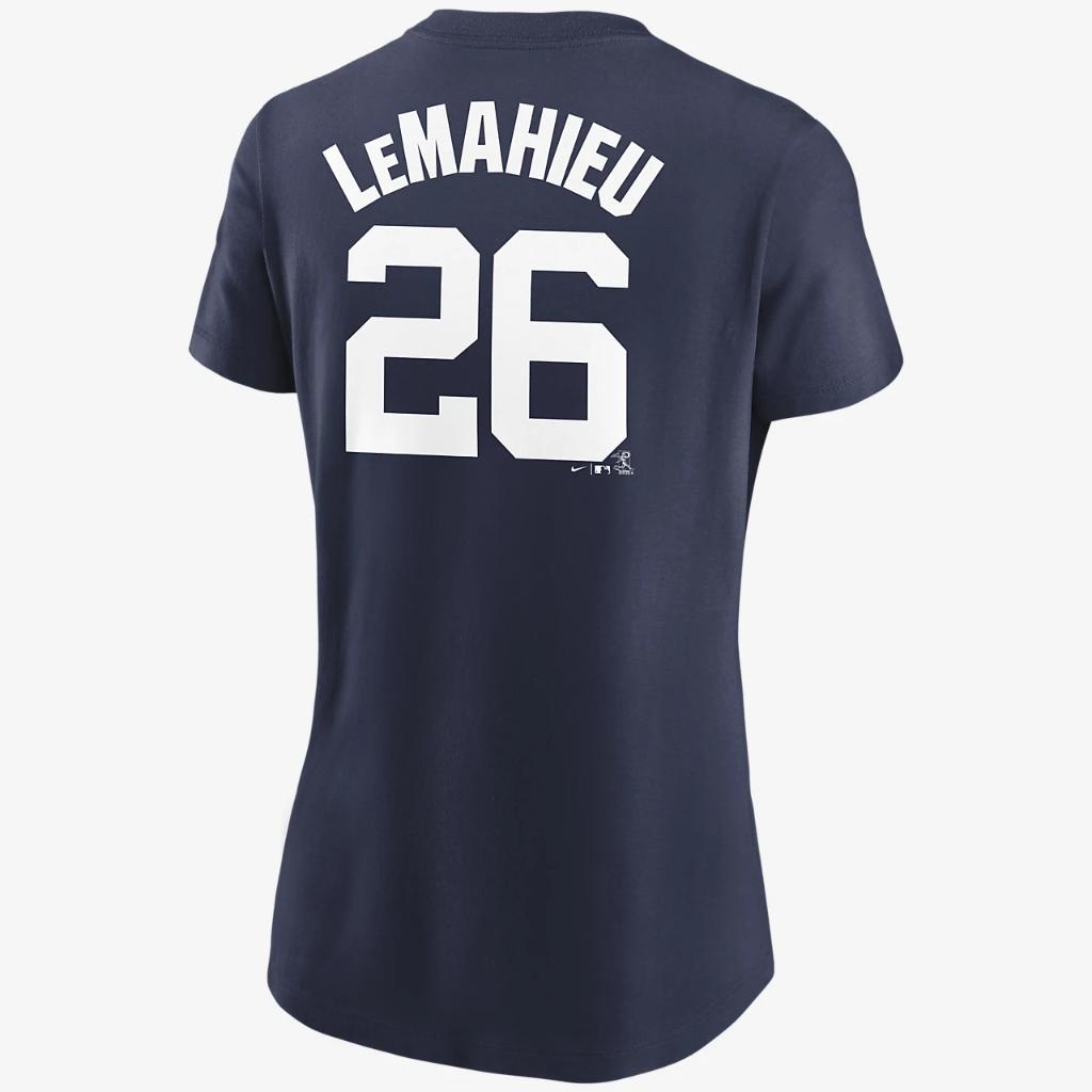 MLB New York Yankees (DJ LeMahieu) Women&#039;s T-Shirt NKAF44BNK3-JKH