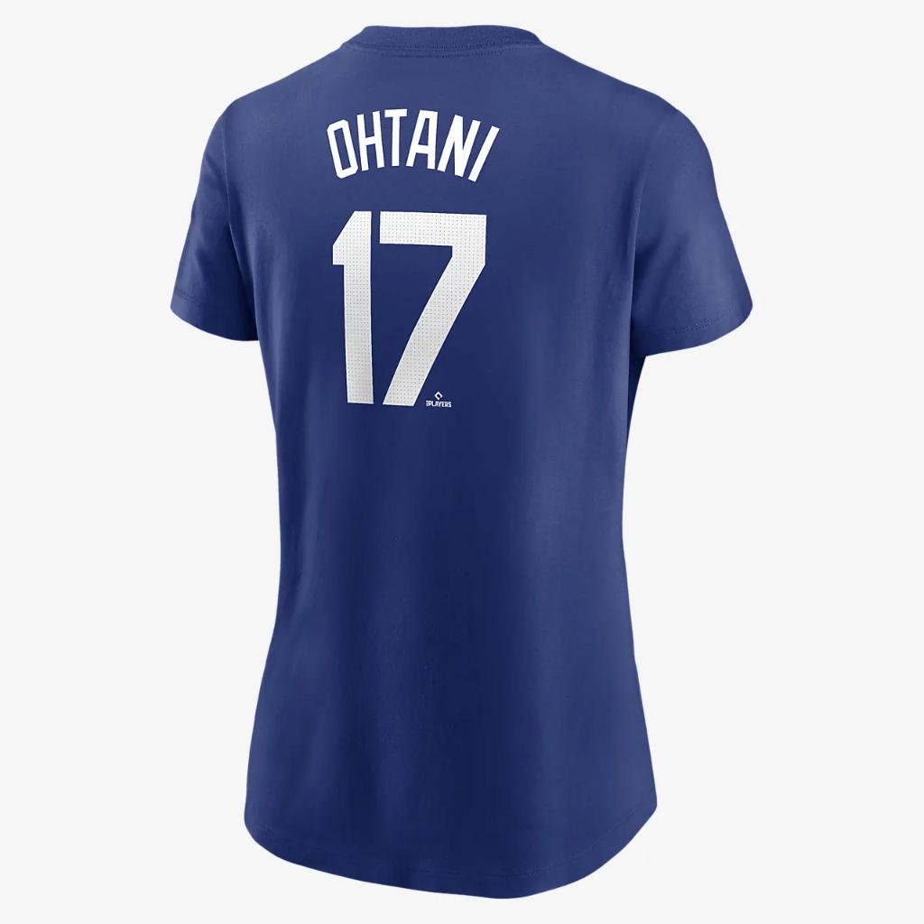 Shohei Ohtani Los Angeles Dodgers Fuse Women&#039;s Nike MLB T-Shirt NKAF4EWLD9-01E