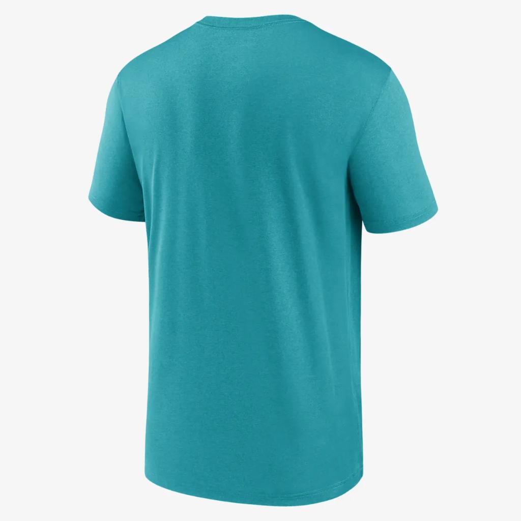 Nike Dri-FIT Logo Legend (NFL Miami Dolphins) Men&#039;s T-Shirt NKGK3GT9P-CX5