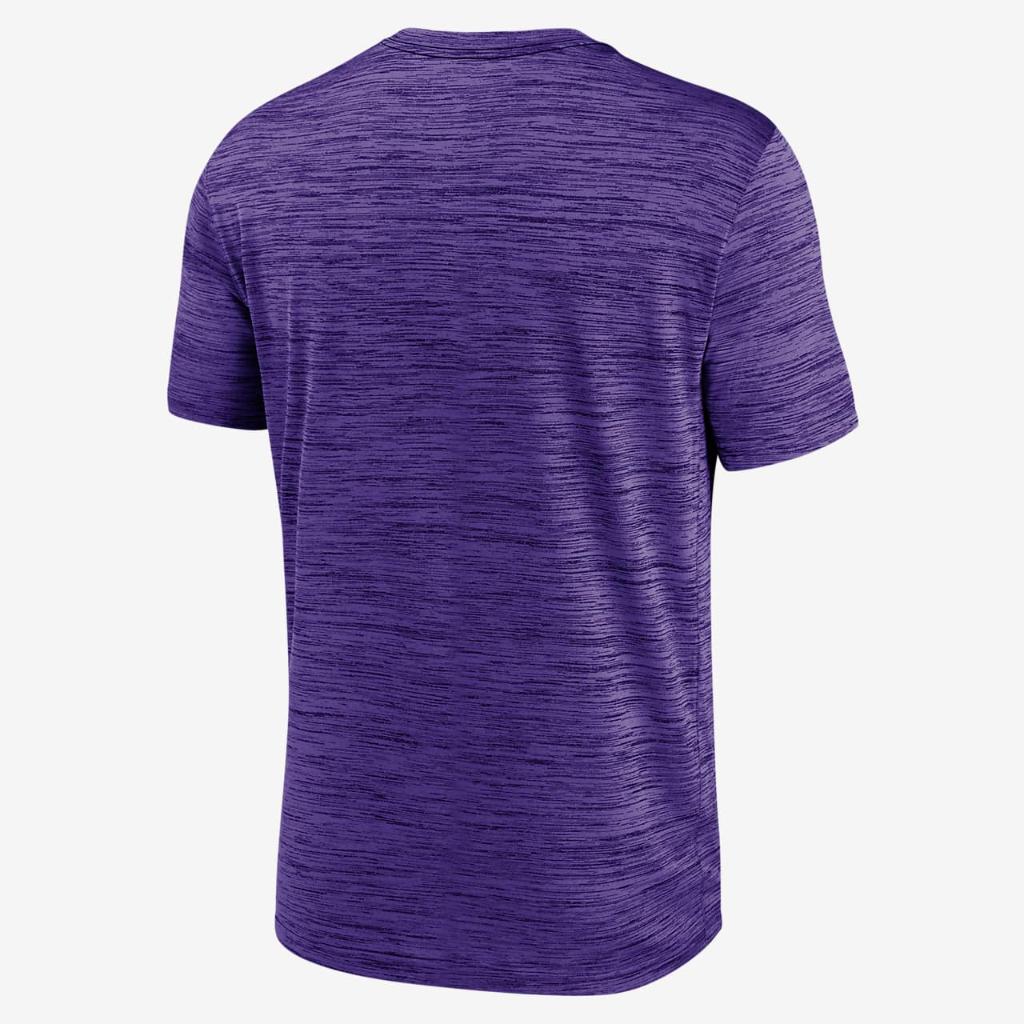 Colorado Rockies Authentic Collection Practice Velocity Men&#039;s Nike Dri-FIT MLB T-Shirt NKM551LDNV-J37