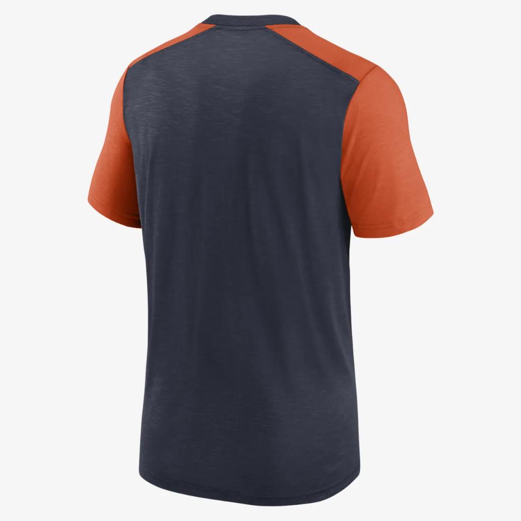 Nike Color Block Team Name (NFL Chicago Bears) Men&#039;s T-Shirt NKZGEH777Q-0YG