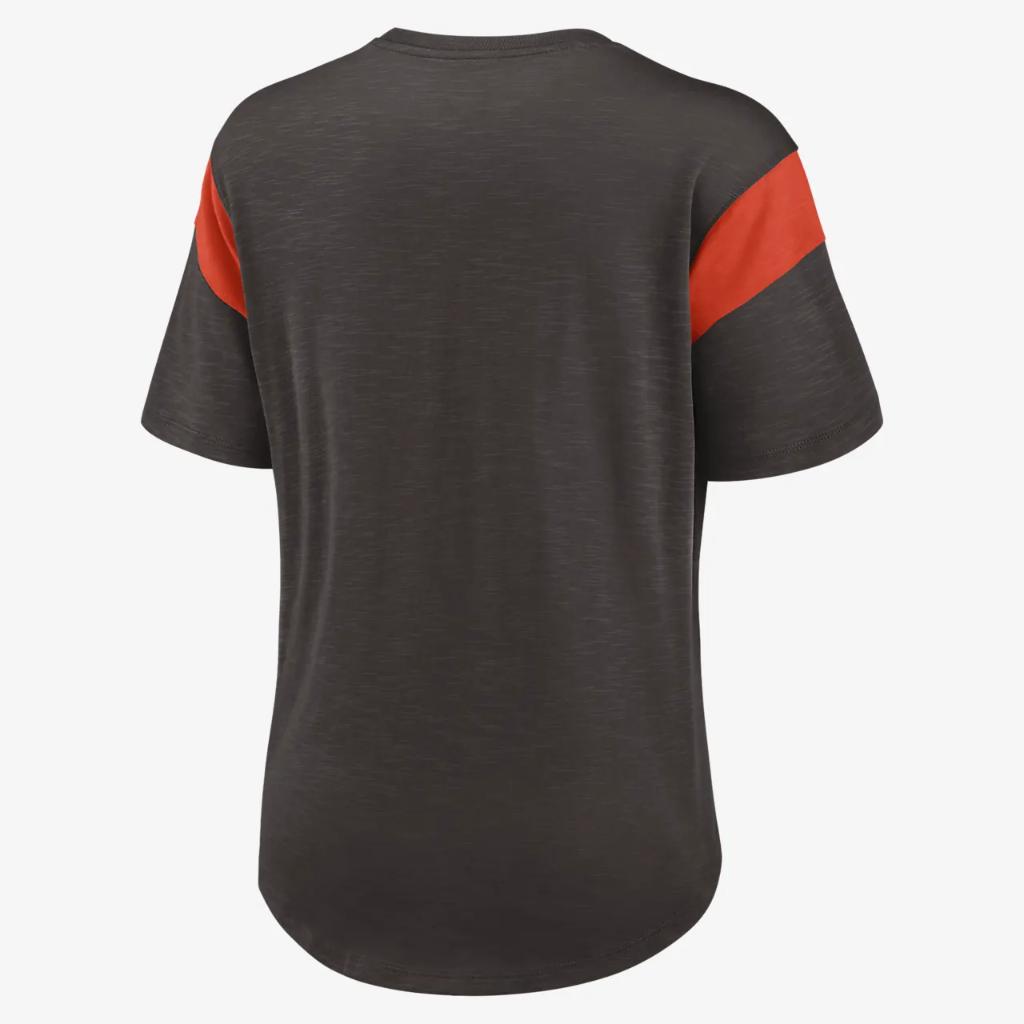 Nike Fashion Prime Logo (NFL Cleveland Browns) Women&#039;s T-Shirt NKZHEG7493-0Z3