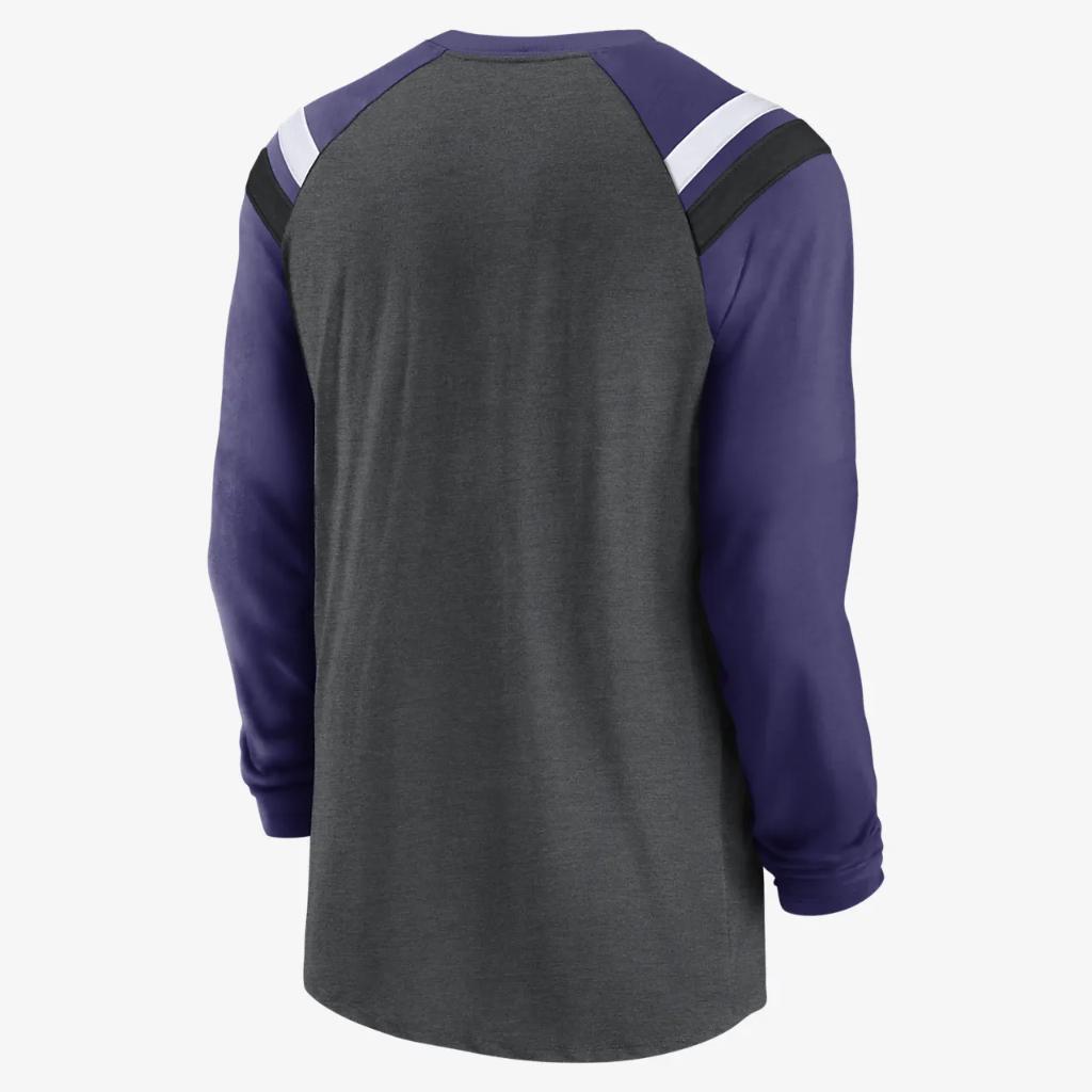 Nike Athletic Fashion (NFL Baltimore Ravens) Men&#039;s Long-Sleeve T-Shirt NKZKEG958G-0YP