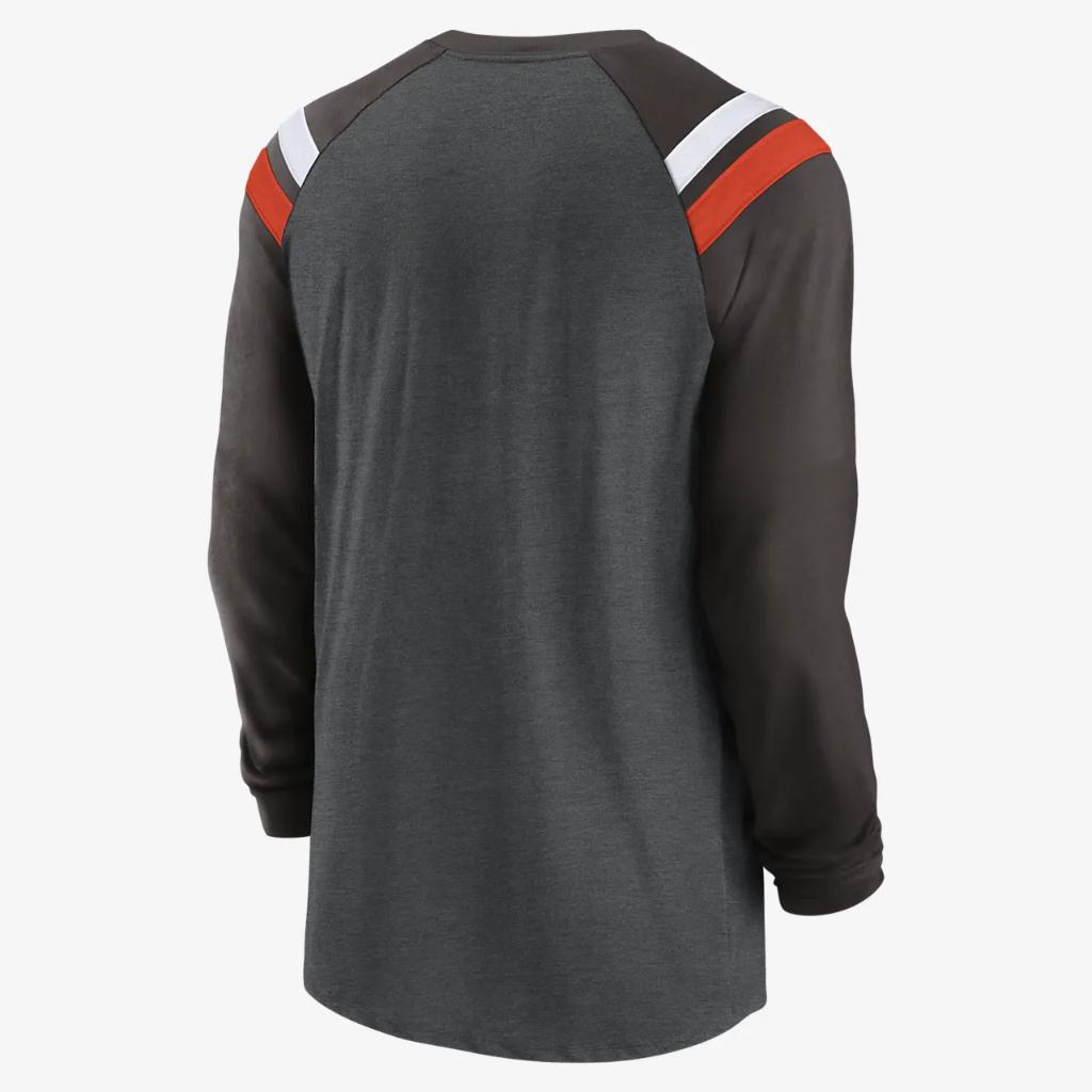 Nike Athletic Fashion (NFL Cleveland Browns) Men&#039;s Long-Sleeve T-Shirt NKZKEH0193-0YP
