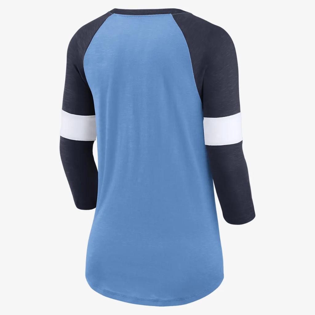 Nike Pride (NFL Tennessee Titans) Women&#039;s 3/4-Sleeve T-Shirt NKZNEI038F-0Z5