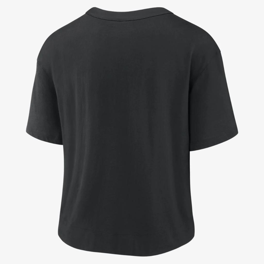 Nike Fashion (NFL San Francisco 49ers) Women&#039;s High-Hip T-Shirt NKZZ048Y73-06V