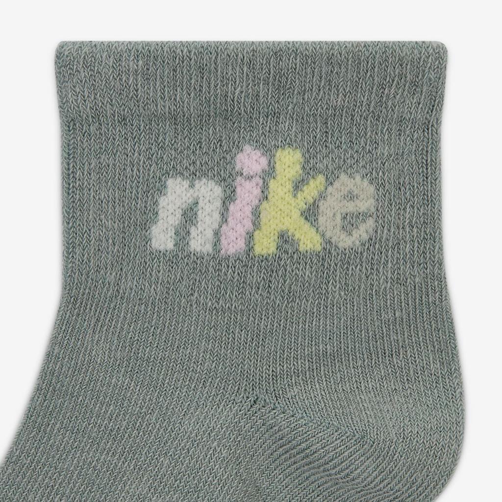 Nike Baby (12-24M) From Day 1 Crew Socks NN0859-E8K