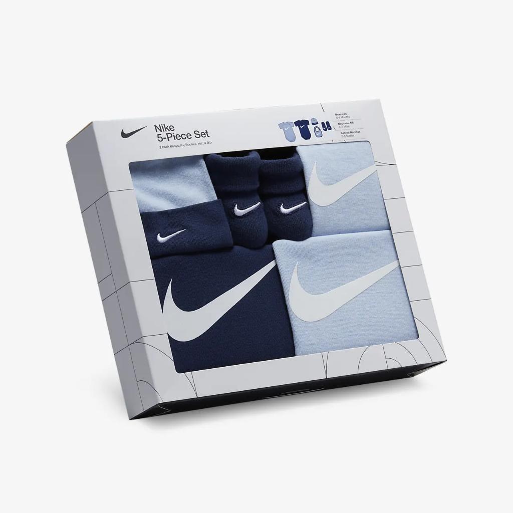 Nike 5-Piece Gift Set Baby 5-Piece Boxed Gift Set NN0932-U90