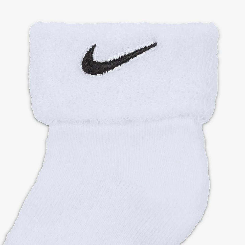 Nike Baby Terry Cuffed Socks (6 Pairs) NN1026-001