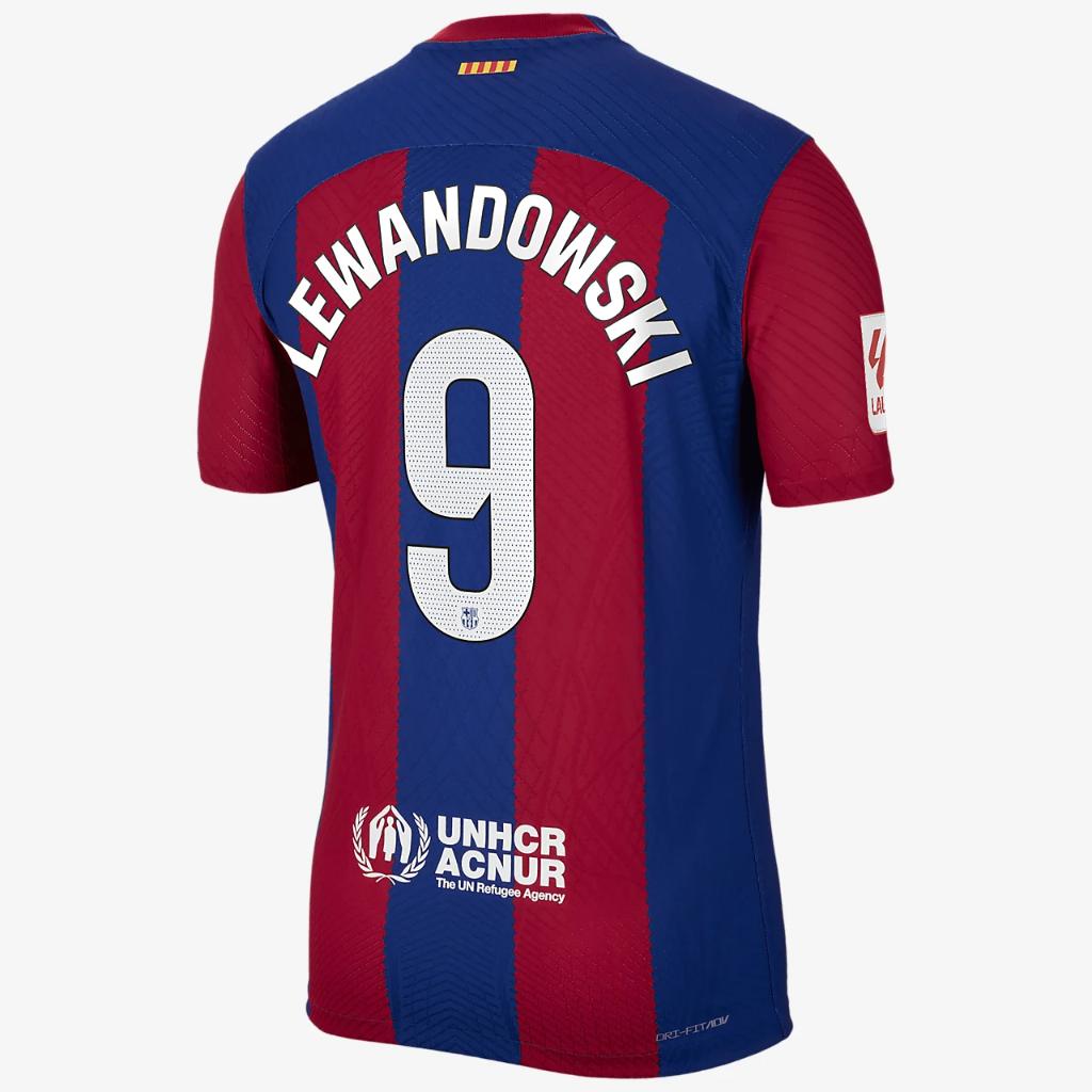 Robert Lewandowski Barcelona 2023/24 Match Home Men&#039;s Nike Dri-FIT ADV Soccer Jersey NN170248-FCB