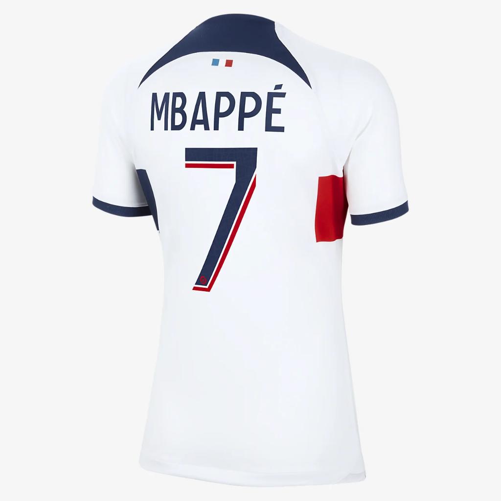 Kylian Mbappe Paris Saint-Germain 2023/24 Stadium Away Women&#039;s Nike Dri-FIT Soccer Jersey NN286835-PSG