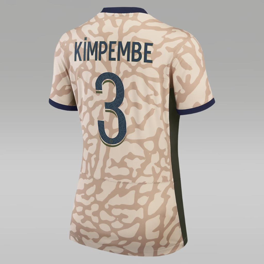 Presnel Kimpembe Paris Saint-Germain 2023/24 Stadium Fourth Women&#039;s Nike Dri-FIT Soccer Jersey NN41112990-PSG
