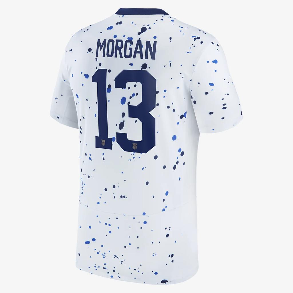 Alex Morgan USWNT 2023 Stadium Home Men&#039;s Nike Dri-FIT Soccer Jersey NN51714-USW
