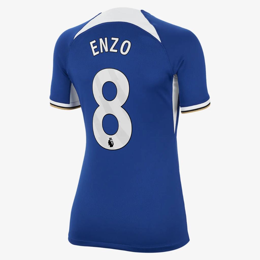Enzo Fernández Chelsea 2023/24 Stadium Home Women&#039;s Nike Dri-FIT Soccer Jersey NN519406-CFC