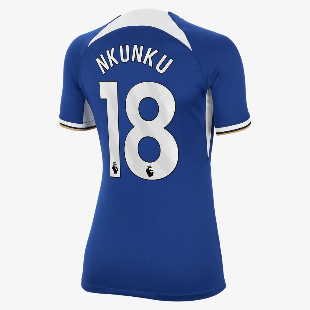 Christopher Nkunku Chelsea 2023/24 Stadium Home Women&#039;s Nike Dri-FIT Soccer Jersey NN519410-CFC