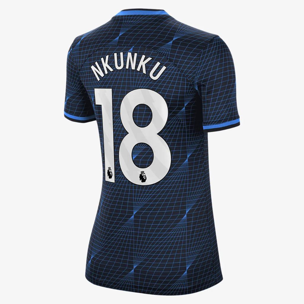 Christopher Nkunku Chelsea 2023/24 Stadium Away Women&#039;s Nike Dri-FIT Soccer Jersey NN519430-CFC