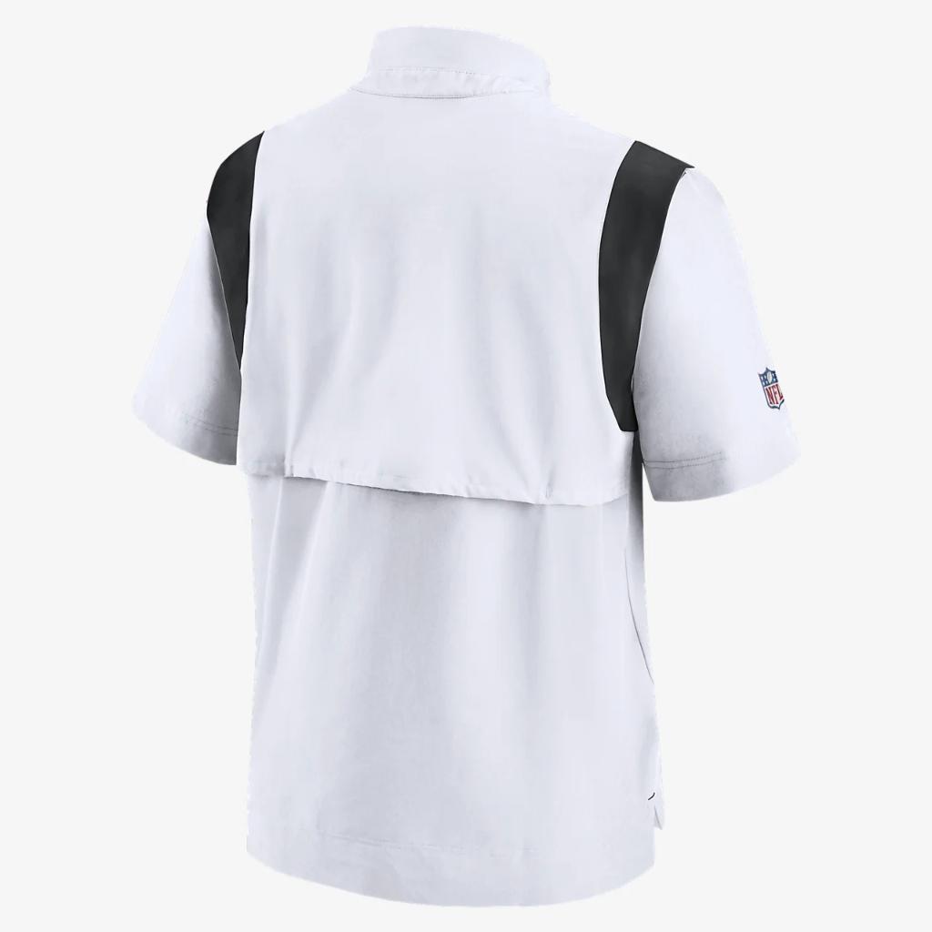Nike Sideline Coach Lockup (NFL Las Vegas Raiders) Men&#039;s Short-Sleeve Jacket NS15064N8D-63Q