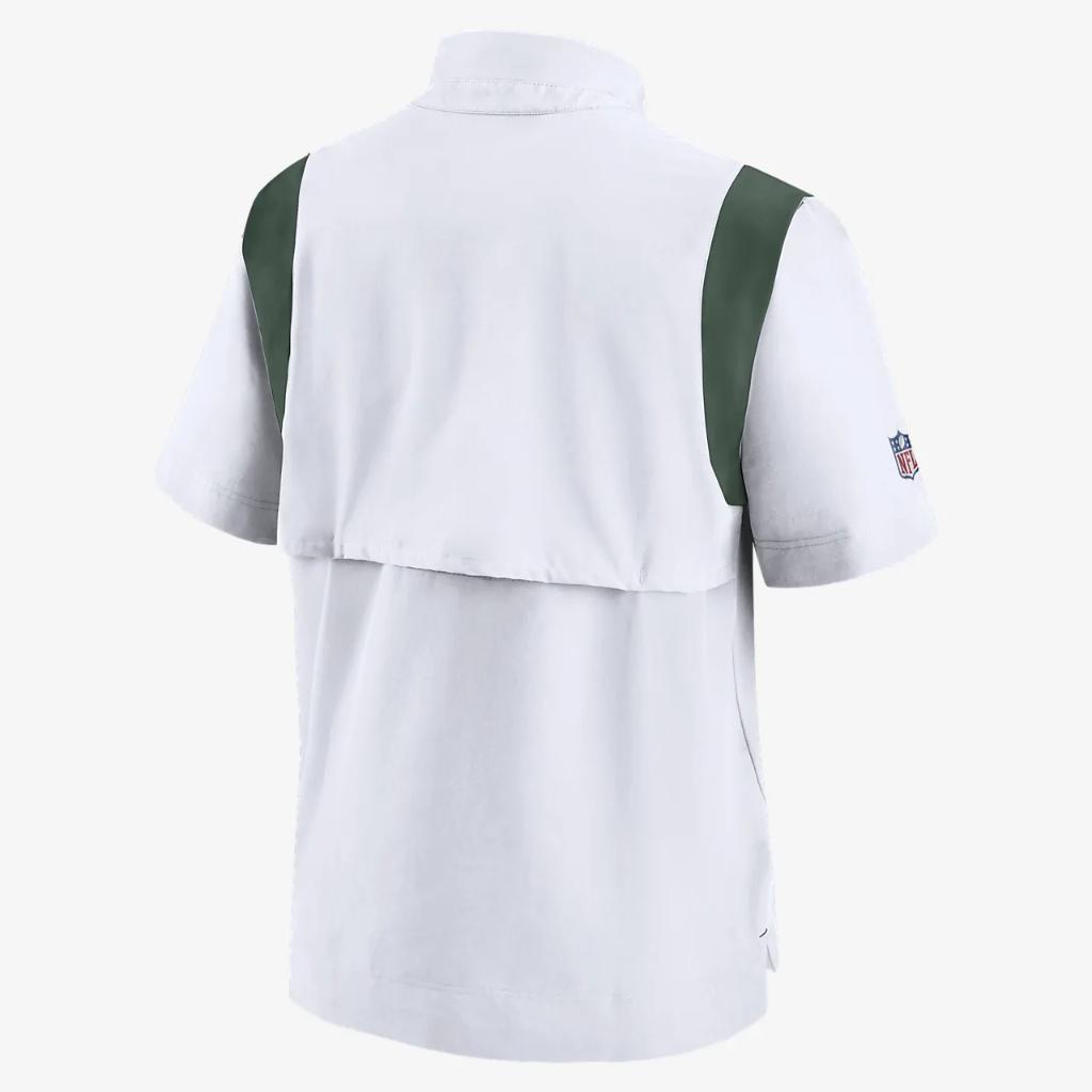 Nike Sideline Coach Lockup (NFL Green Bay Packers) Men&#039;s Short-Sleeve Jacket NS15472M7T-63Q