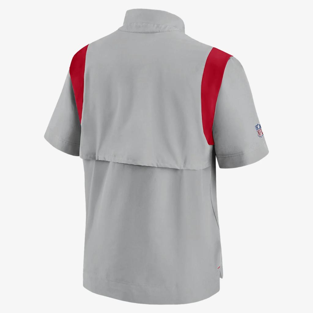 Nike Sideline Coach Lockup (NFL Kansas City Chiefs) Men&#039;s Short-Sleeve Jacket NS1599NE7G-63Q