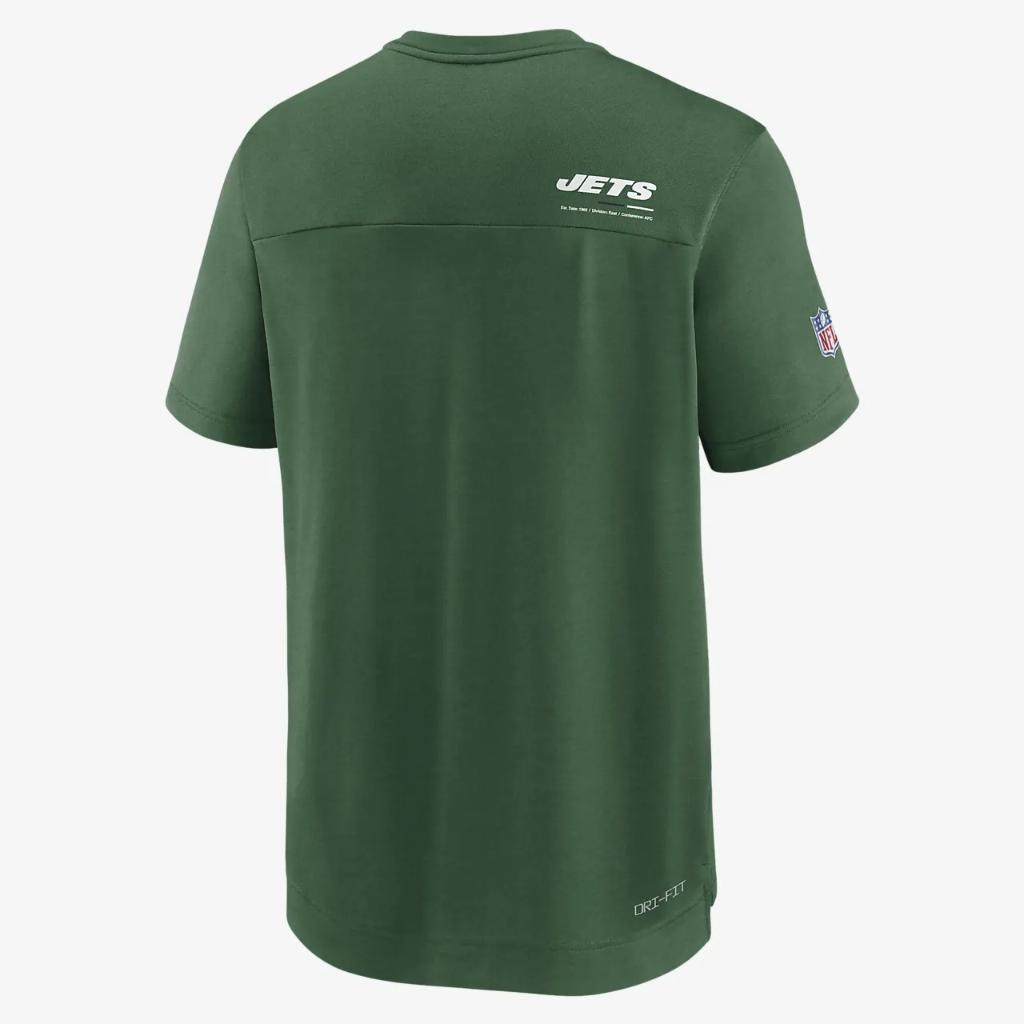 Nike Dri-FIT Lockup Coach UV (NFL New York Jets) Men&#039;s Top NS2111ZA9Z-636