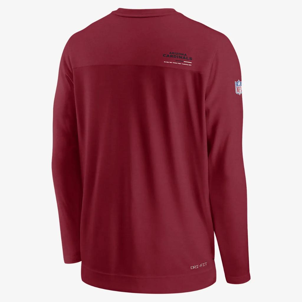 Nike Dri-FIT Lockup Coach UV (NFL Arizona Cardinals) Men&#039;s Long-Sleeve Top NS2511XS71-636