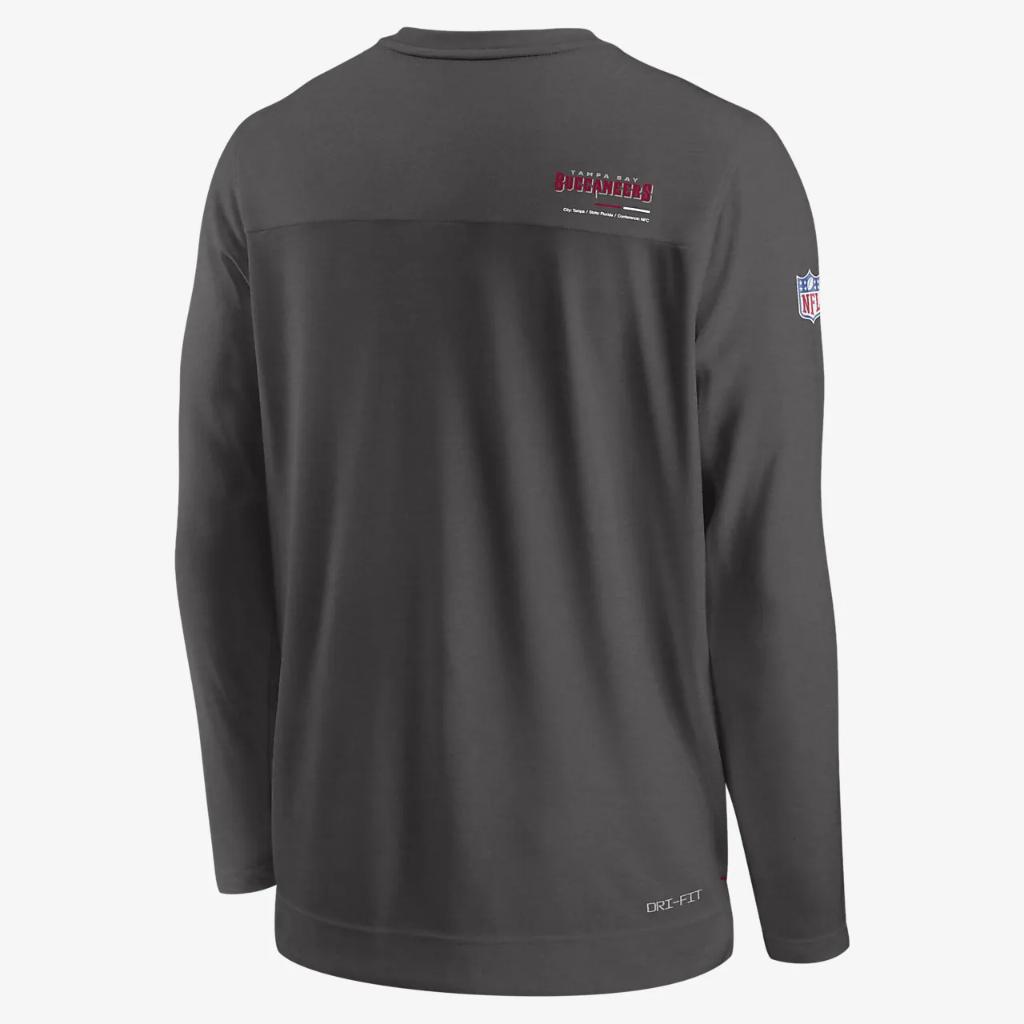 Nike Dri-FIT Lockup Coach UV (NFL Tampa Bay Buccaneers) Men&#039;s Long-Sleeve Top NS2511ZL8B-636
