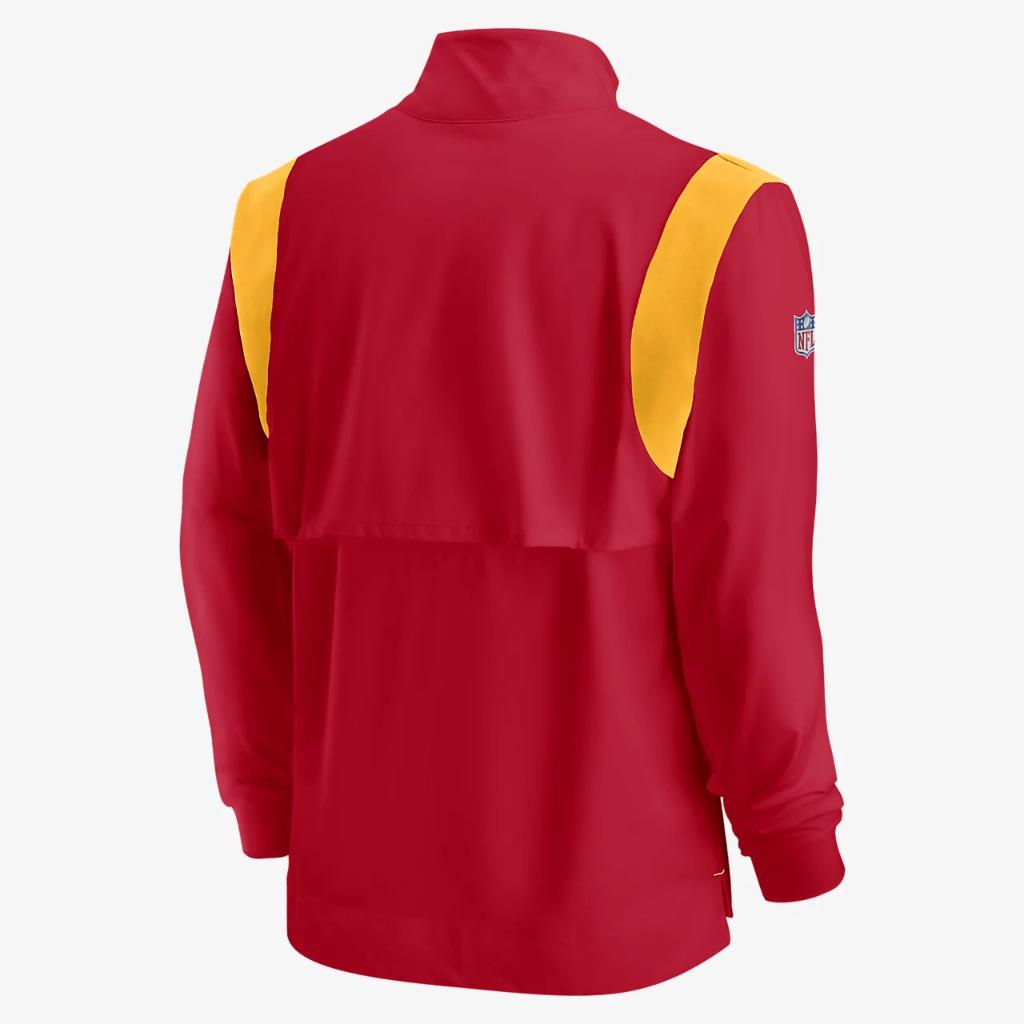 Nike Repel Coach (NFL Kansas City Chiefs) Men&#039;s 1/4-Zip Jacket NS35080K7G-63Q