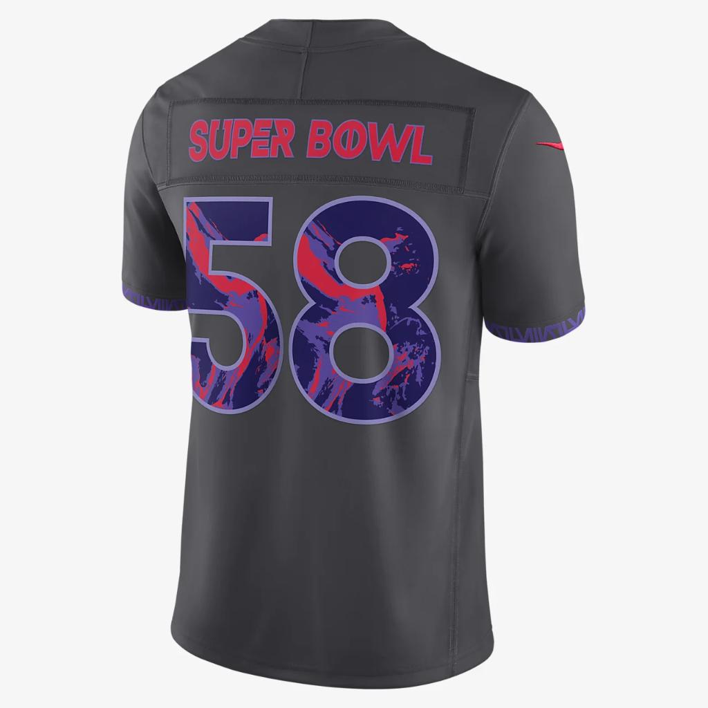 Super Bowl LVIII Men&#039;s Nike Dri-FIT NFL Limited Jersey SBGJ06FSUP-Q7U