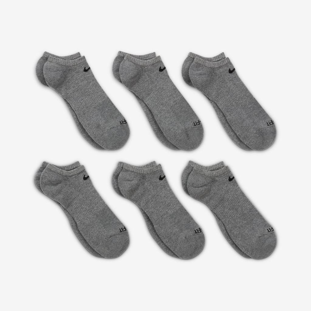 Nike Everyday Plus Cushioned Training No-Show Socks (6 Pairs) SX6898-064