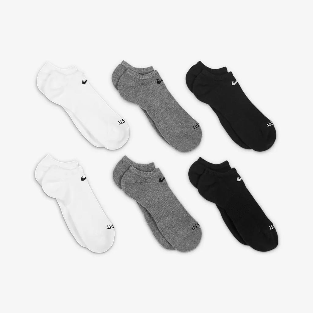 Nike Everyday Plus Cushioned Training No-Show Socks (6 Pairs) SX6898-964