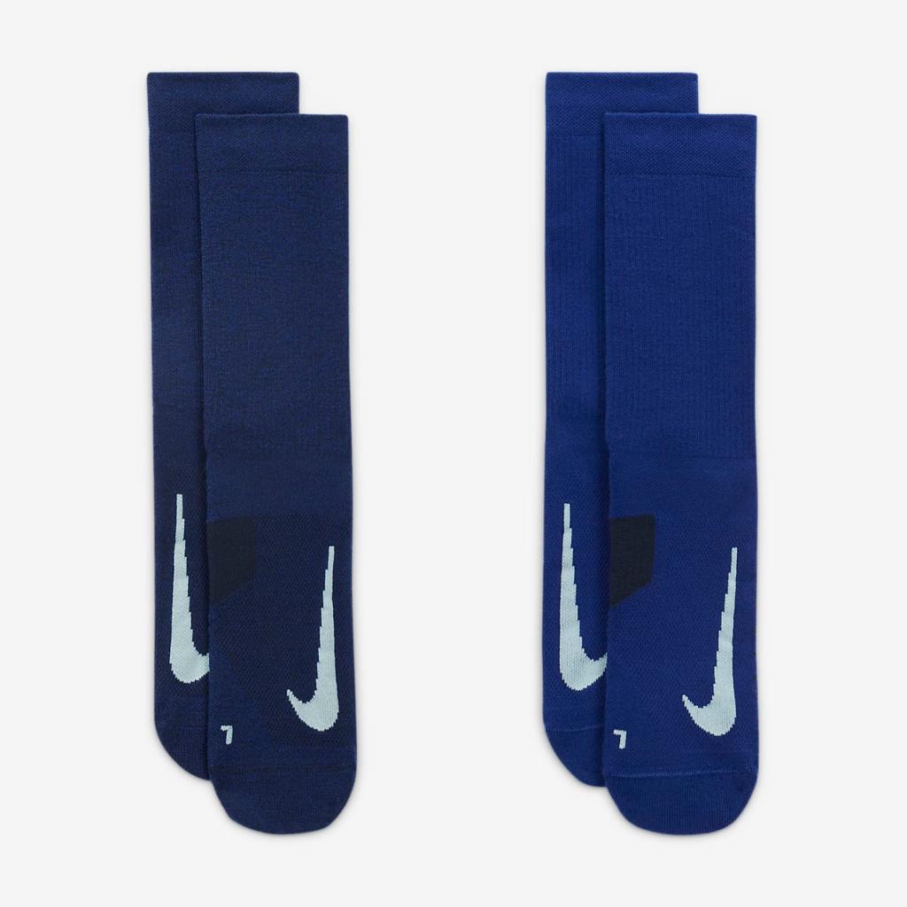 Nike Multiplier Crew Sock (2 Pairs) SX7557-941