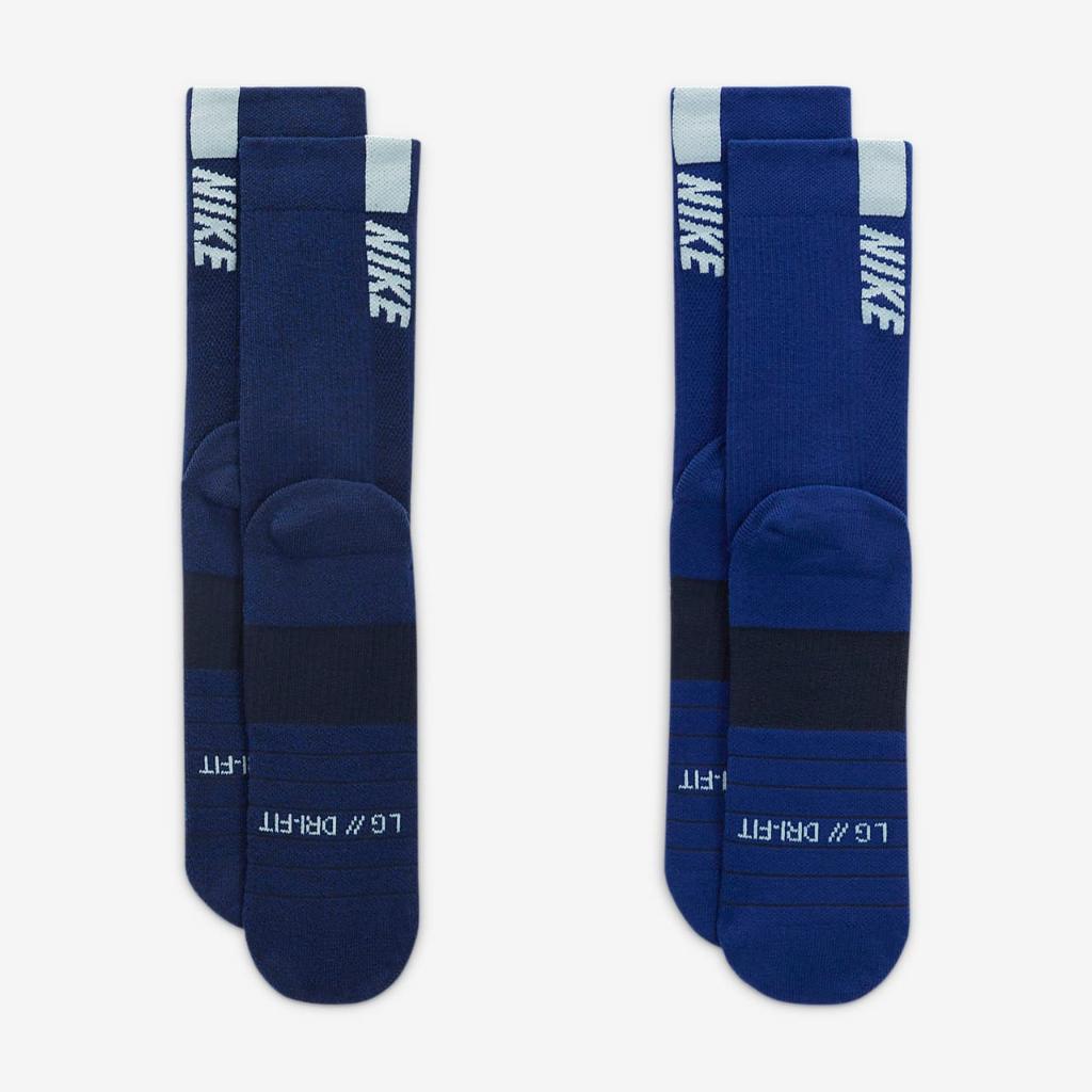 Nike Multiplier Crew Sock (2 Pairs) SX7557-941