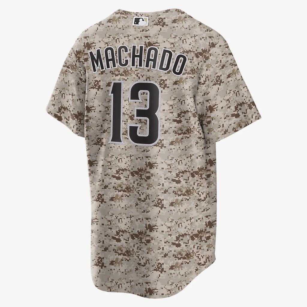 Manny Machado San Diego Padres USMC Men&#039;s Nike MLB Replica Jersey T77003W9PY7-M13