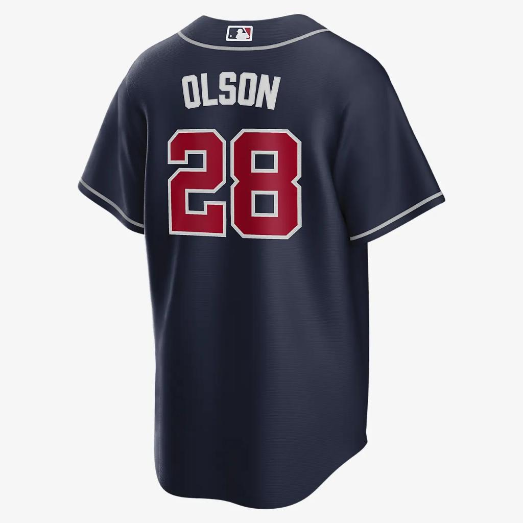 MLB Atlanta Braves (Matt Olson) Men&#039;s Replica Baseball Jersey T770AWNZAW7-0Z0