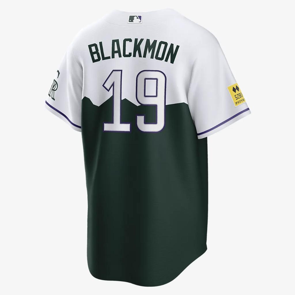 MLB Colorado Rockies City Connect (Charlie Blackmon) Men&#039;s Replica Baseball Jersey T770DNCCDN7-B19