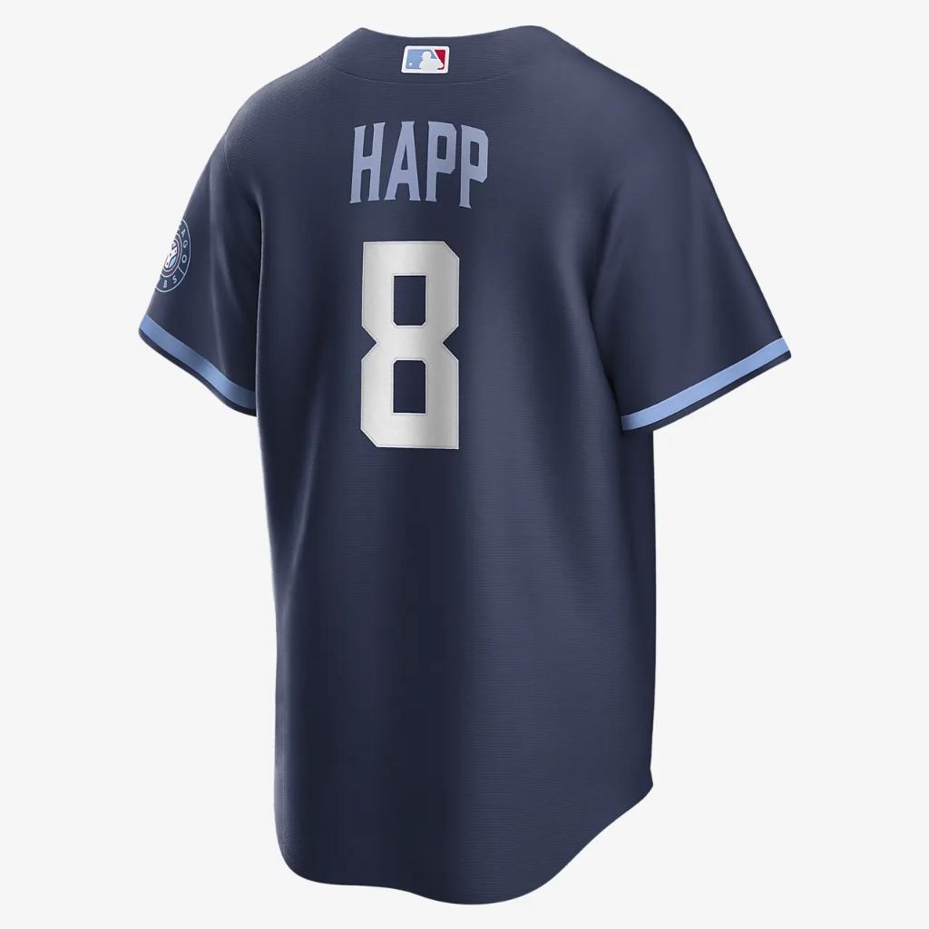 MLB Chicago Cubs City Connect (Ian Happ) Men&#039;s Replica Baseball Jersey T770EJCCEJ7-H08