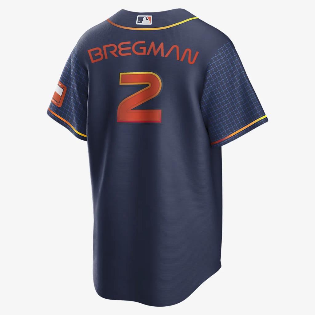 MLB Houston Astros City Connect (Alex Bregman) Men&#039;s Replica Baseball Jersey T770HUCCHU7-B02