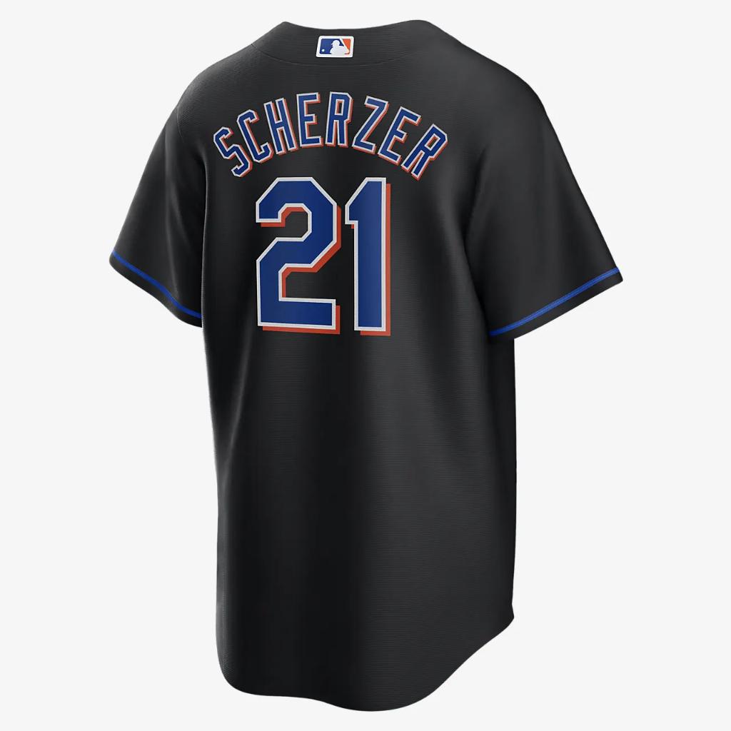 MLB New York Mets (Max Scherzer) Men&#039;s Replica Baseball Jersey T770NMTANM7-006