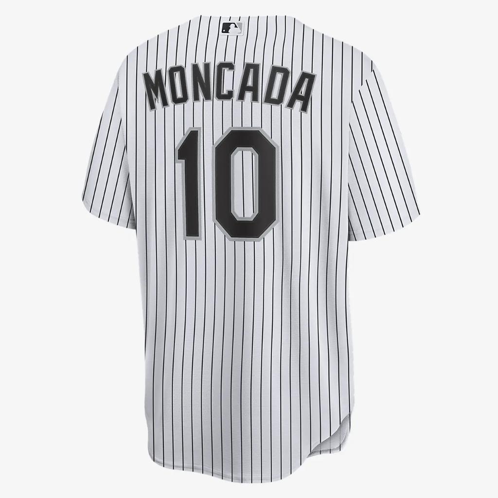 MLB Chicago White Sox (Yoan Moncada) Men&#039;s Replica Baseball Jersey T770RXWHRX7-M10