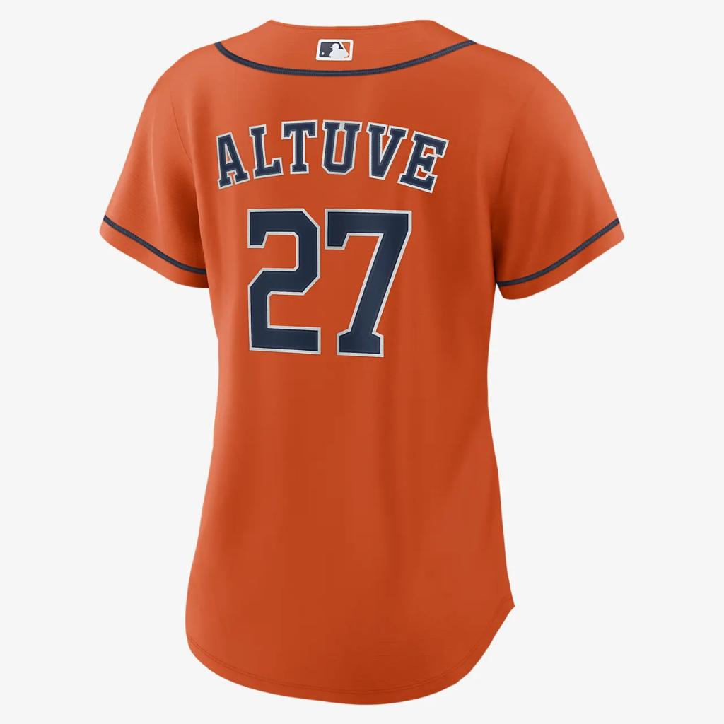 MLB Houston Astros (Jose Altuve) Women&#039;s Replica Baseball Jersey T773HUOAHU7-A27