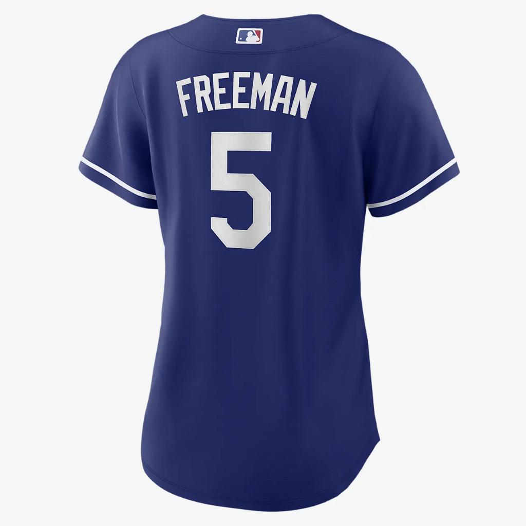 MLB Los Angeles Dodgers (Freddie Freeman) Women&#039;s Replica Baseball Jersey T773LDRSLD7-2Z0