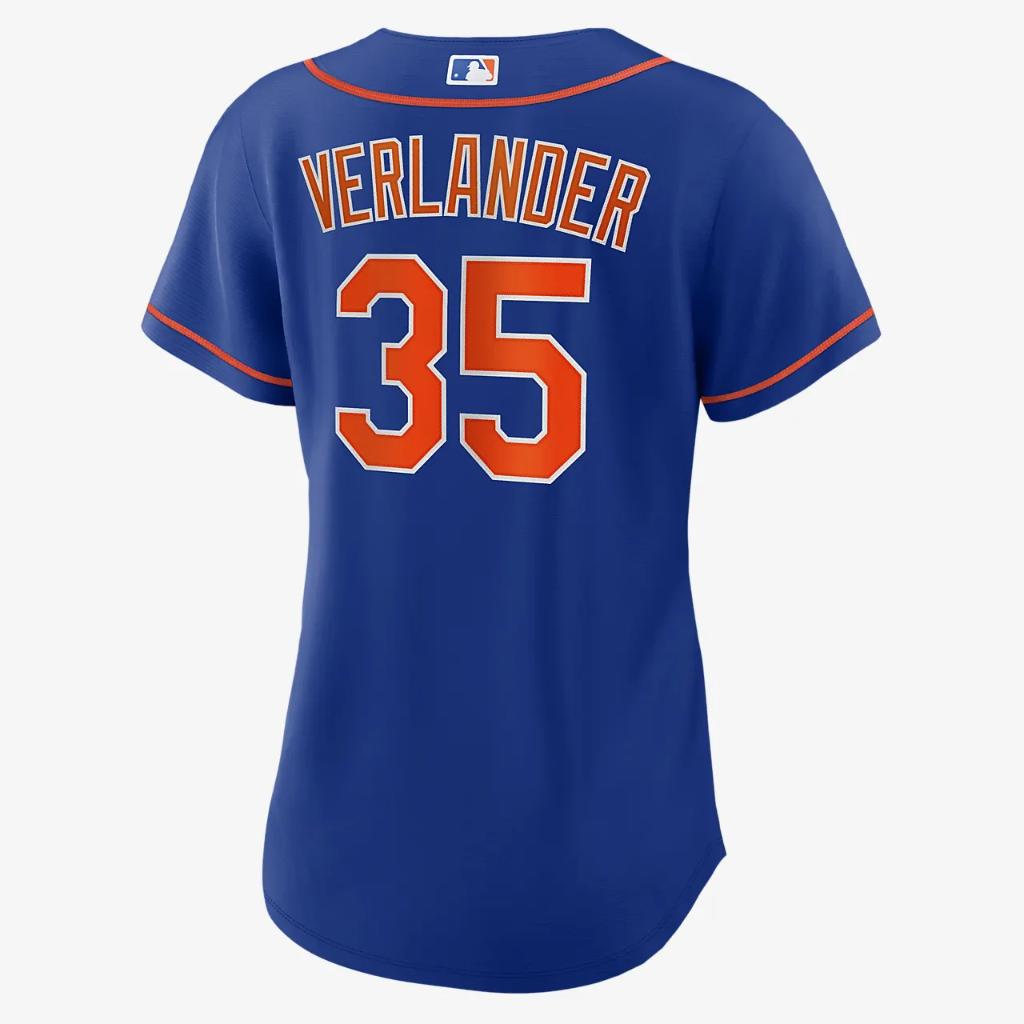 MLB New York Mets (Justin Verlander) Women&#039;s Replica Baseball Jersey T773NMRENM7-0Z3