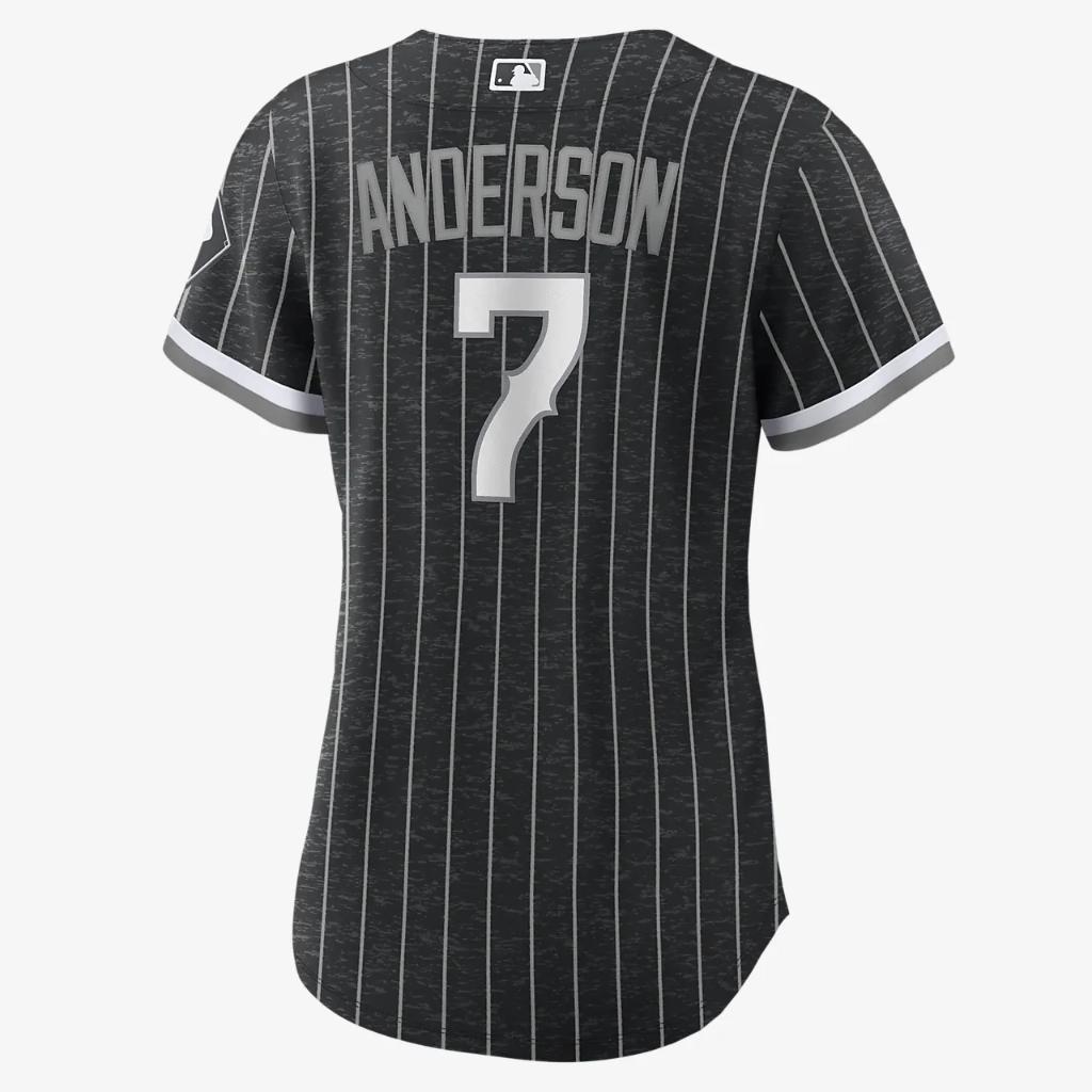 MLB Chicago White Sox City Connect (Tim Anderson) Women&#039;s Replica Baseball Jersey T773RXCCRX7-A07